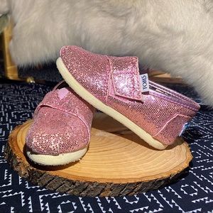 TOMS | Classics (Pink Glitter)